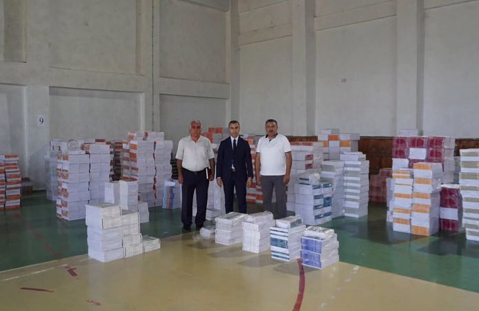 Dört ilçenin ücretsiz ders kitapları Osmancık’ta depolandı