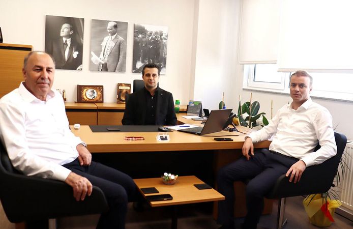 Kaymakam Dinçer ve Başkan Arslan’dan İş Bankası'na ziyaret