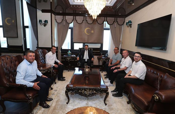 Çorum’dan Hatay Valisi Mustafa Masatlı’ya ziyaret