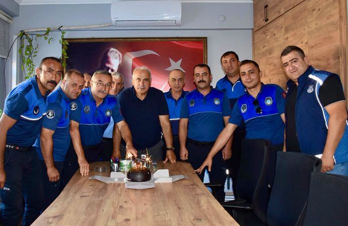 İskilip’te Zabıta Haftasına pastalı kutlama