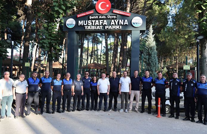 Ahmet Gelgör zabıta personeliyle yemekte buluştu