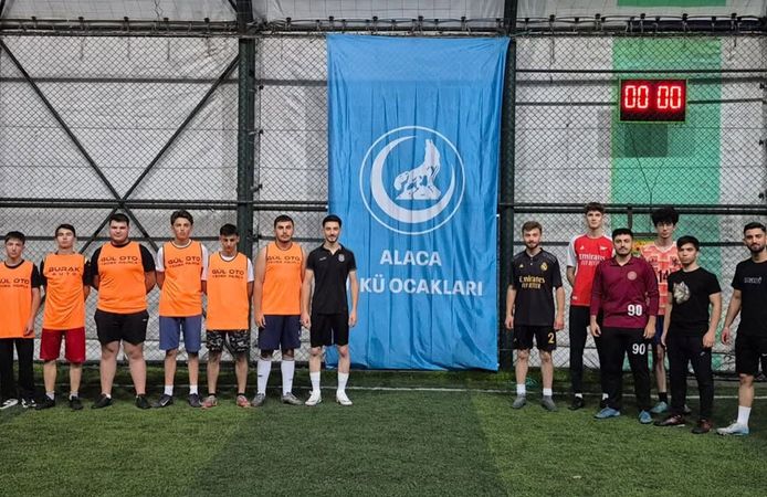 Alaca Ülkü Ocakları’ndan gençlere spor ve sağlıklı yaşam mesajı
