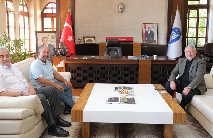 Erol Kavuncu ve Hasan Çatma’dan Başkan Aşgın’a ziyaret