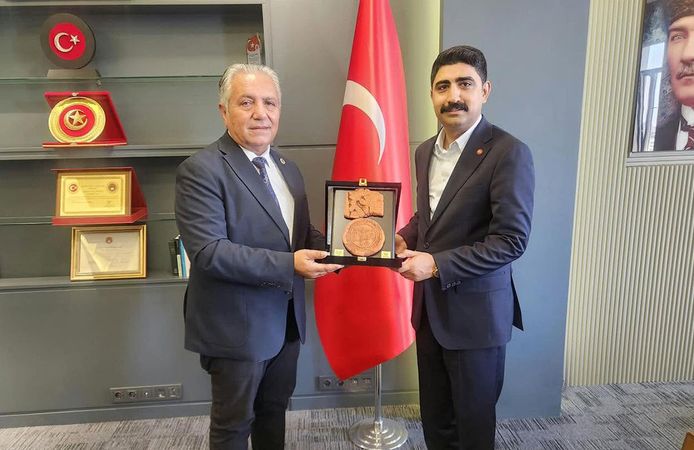 Başkan Adem Özel’den Başsavcı Aydoğan’a ziyaret
