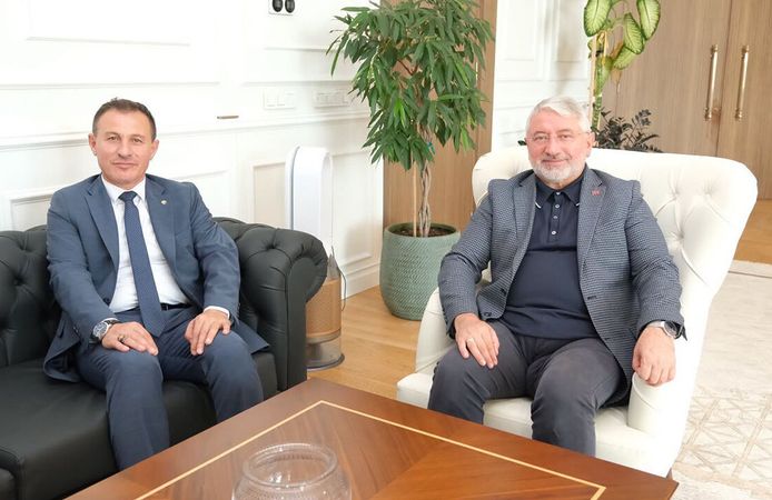 Yılmaz Kaya’dan Başkan Aşgın’a ziyaret