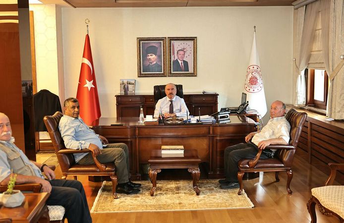 Serban Köyü heyetinden Vali Ali Çalgan’a ziyaret