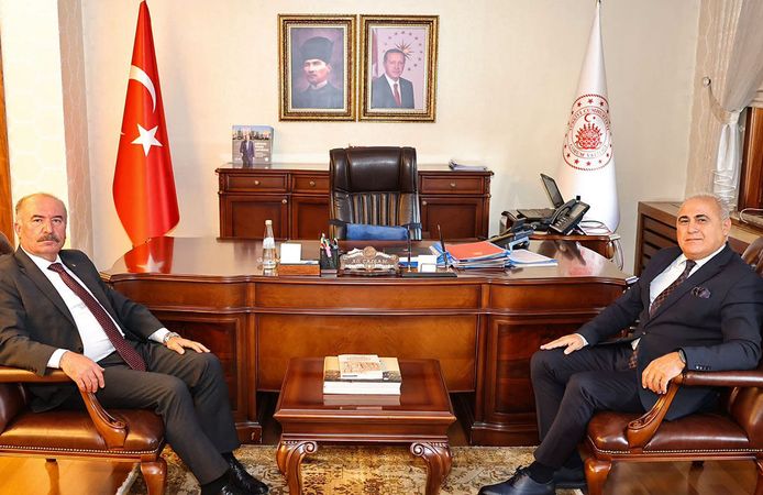 Alper Bilan’dan Vali Çalgan’a ziyaret: Projeler değerlendirildi