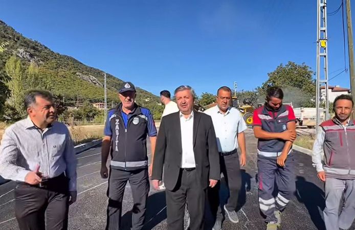 Fatih Caddesi ve Cumhuriyet Sokak’ta asfalt çalışmaları tamamlandı