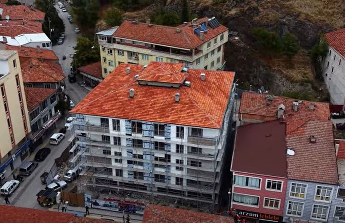 Osmancık yeni iş merkezine kavuşuyor: İnşaat devam ediyor