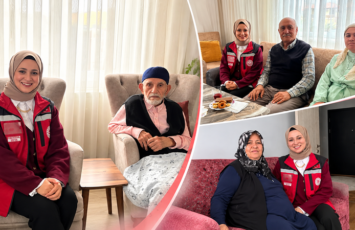 Gönüllere dokundular: Şehit, gazi ve engelli aileleri unutulmadı