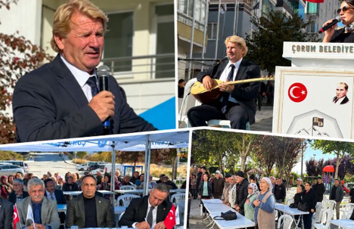Çorum’da Abdal Musa Kurtuluş ve Şükür Lokması’na yoğun katılım
