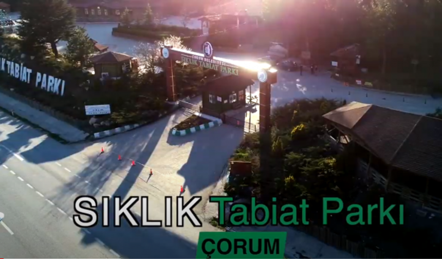 Sıklık Tabiat Parkı ziyaretçilerini bekliyor