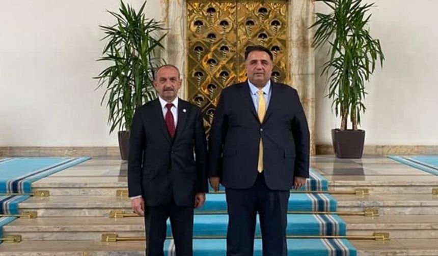 Belediye Başkanı Mehmet Çelik'ten Oğuzhan Kaya'ya ziyaret