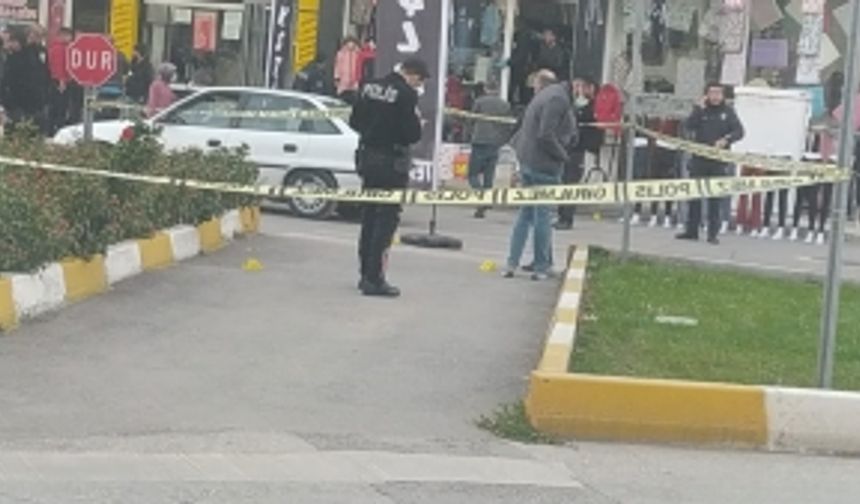 Cadde ortasında silahlı kavga: 1 yaralı, 4 gözaltı