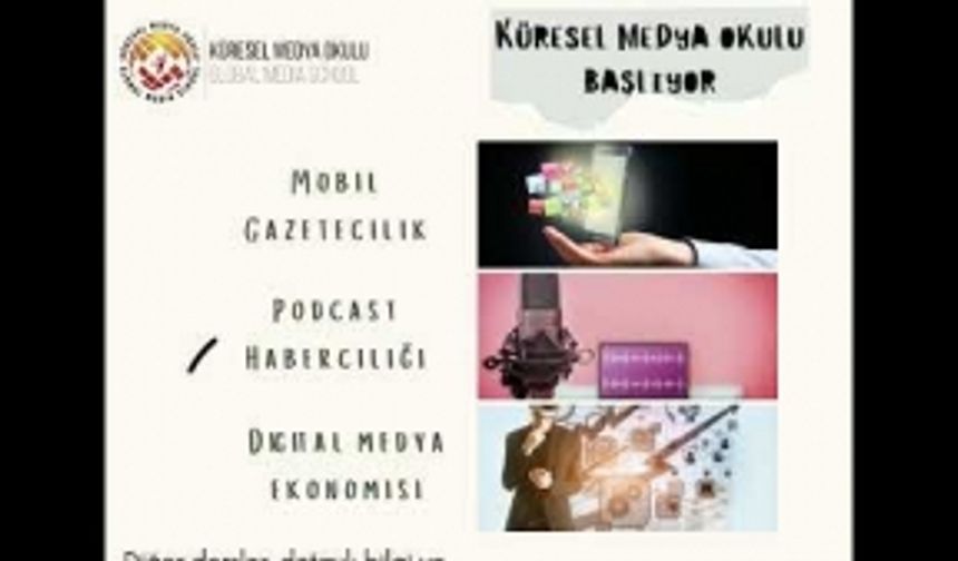 Küresel Medya Okulu 2 Nisan’da hibrit modelde başlıyor