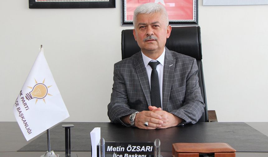 AK Parti ilçe Başkanından İYİ Partili Belediye Başkanına cevap