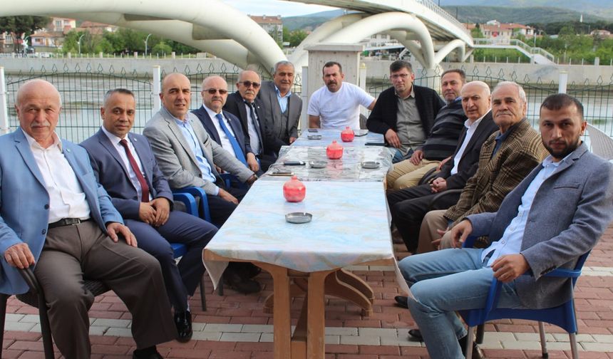İYİ Partililer Osmancık'ta bir araya geldi