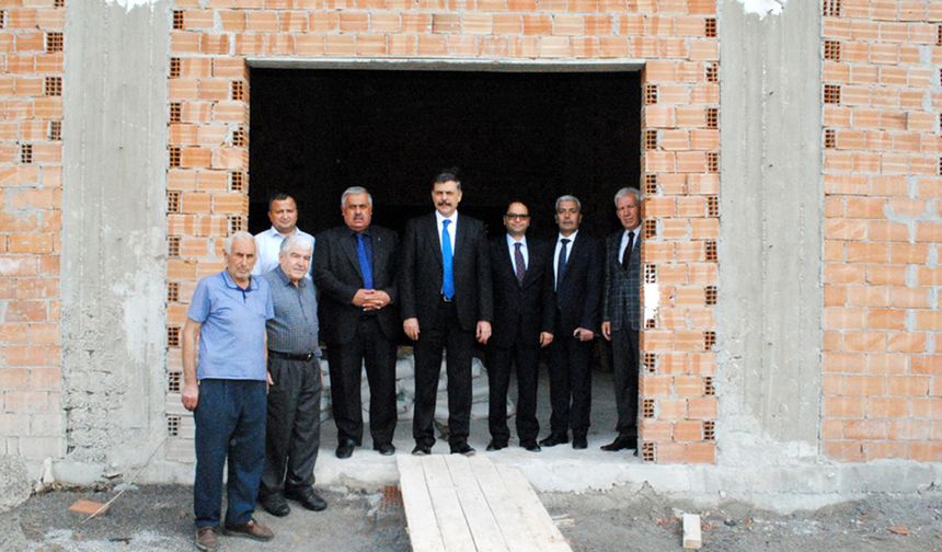 Vali Mustafa Çiftçi, Sanayi Mescidini yerinde inceledi