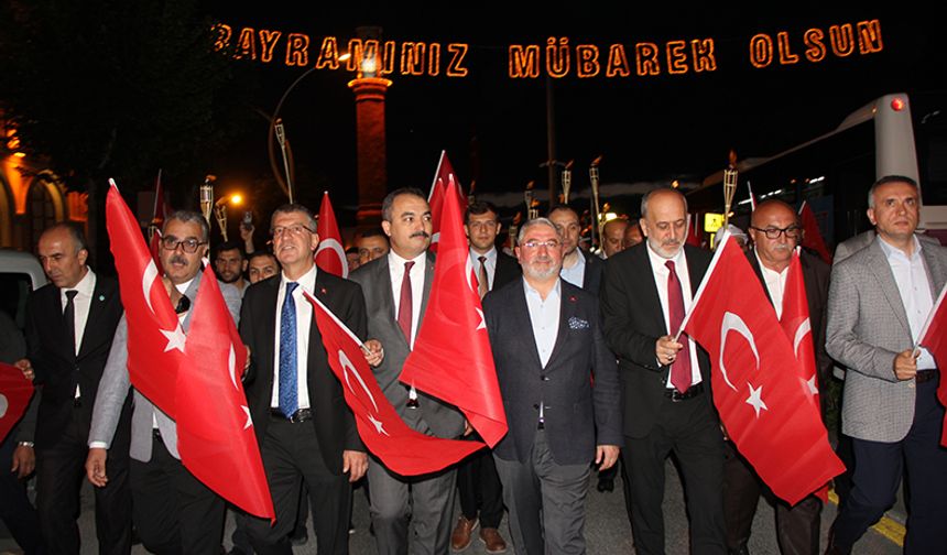 Çorum'da 15 Temmuz Demokrasi ve Milli Birlik Günü kutlamaları