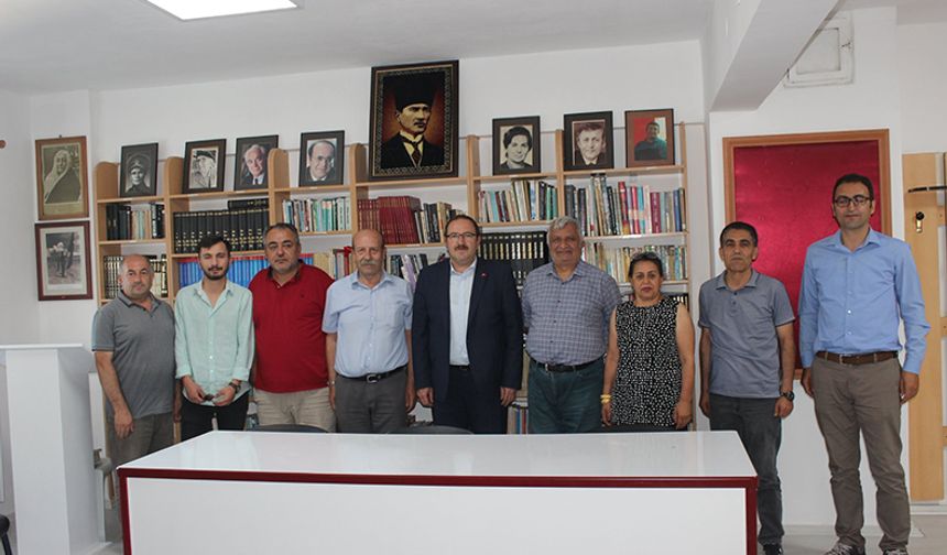 Mustafa Bayrak’tan, ADD yönetimine ziyaret