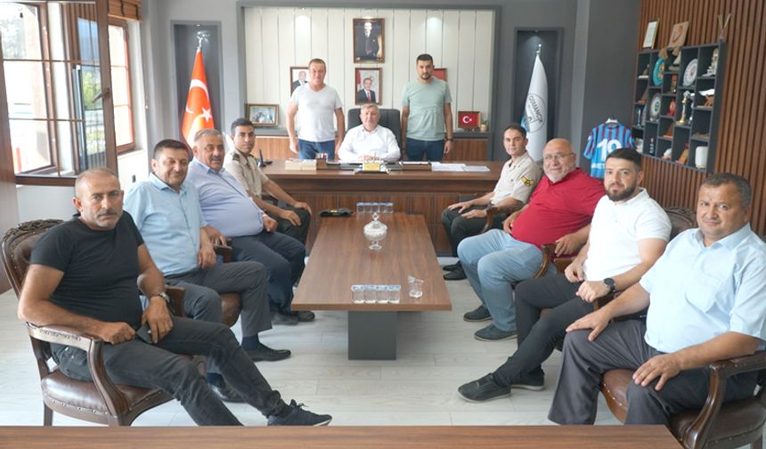 Başkan Ahmet Gelgör’e nezaket ziyareti