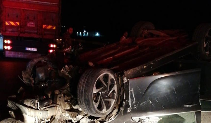 Kontrolden çıktı takla attı: 3 yaralı