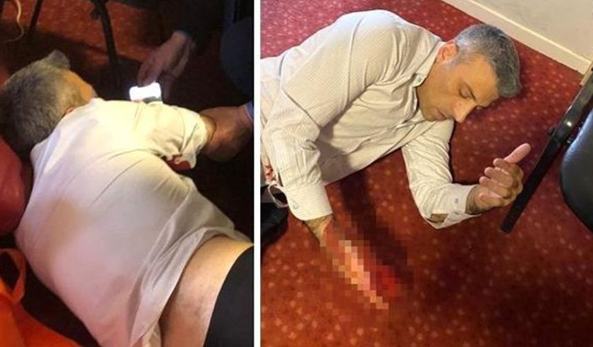 Yenilik Partisi Genel Başkanı Öztürk Yılmaz'a bıçaklı saldırı