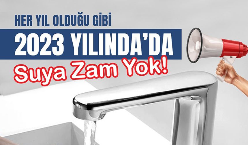 Bayat Belediyesi bu yılda suya zam yapmayacak