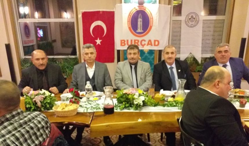 Bursa’da yaşayan Alacalılar BURÇAD'ın verdiği yemekte buluştu