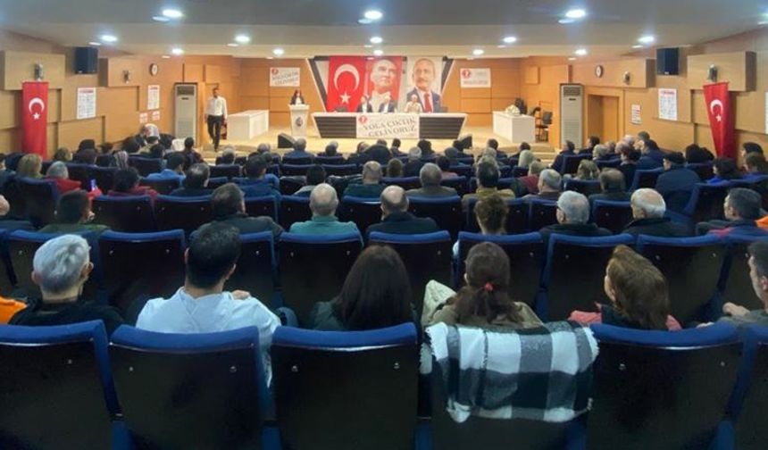 Çorum'da Kılıçdaroğlu gönüllüleri ile koordinasyon toplantısı yapıldı