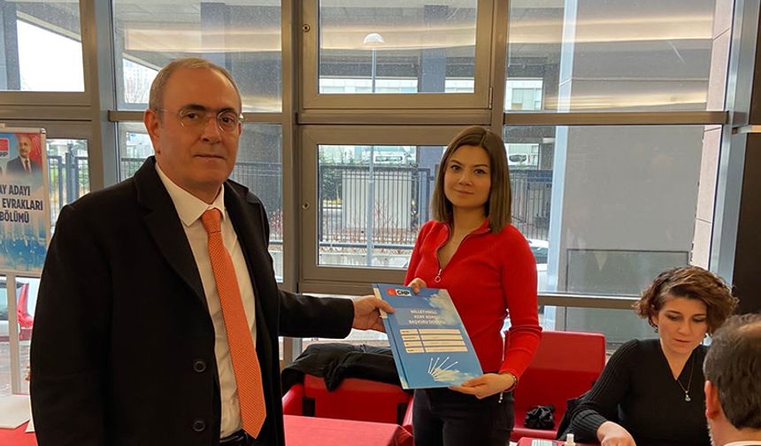 Hasan Levent Çöphüseyinoğlu, Milletvekili Aday adaylığı başvurusunu yaptı