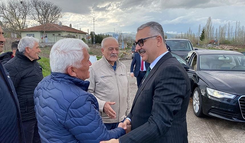 Yusuf Ahlatcı, Elvan Çelebi köyünün isteklerine kulak verdi: Menfez talebine olumlu yanıt