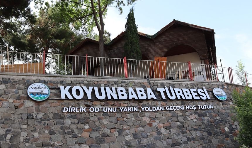 Çorum'un tarihi incisi Koyunbaba Türbesi'nde restorasyon çalışmaları başladı