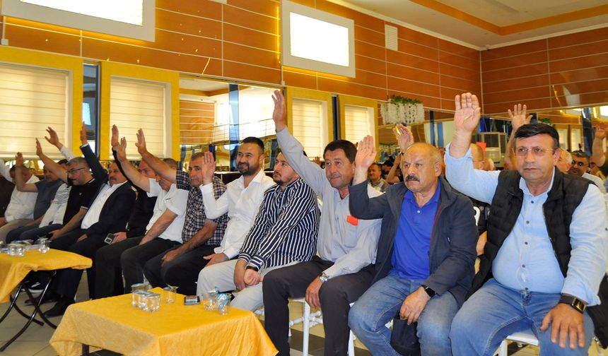 Zanaatkarlar Küçük Sanayi Sitesi Kooperatifi'nin Mali Genel Kurulu tamamlandı