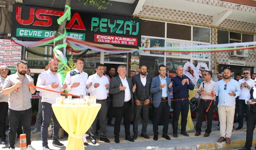 Usta Peyzaj Osmancık'ta hizmete açıldı