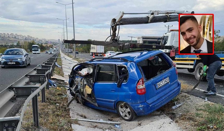 Acı haber: 22 yaşındaki genç trafik kazasında can verdi
