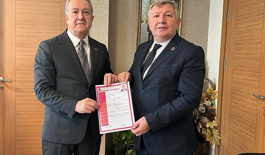 Başkan Gelgör, yeniden adaylık için başvurusunu yaptı