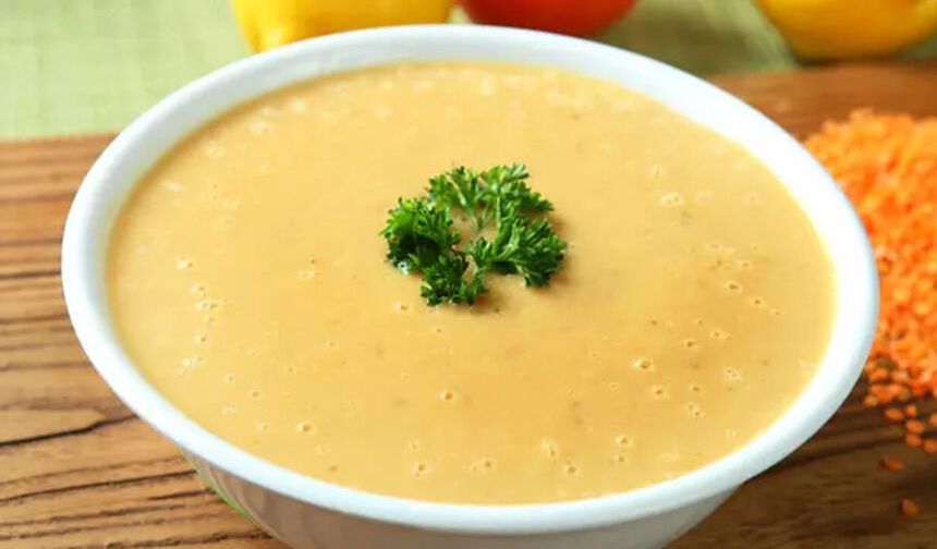 Şifalı ve besleyici: Soğuk günlerin ilacı Zerdeçallı mercimek çorbası tarifi