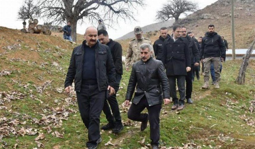 Batman Valisi'nden yılın ilk ziyareti Sason'a