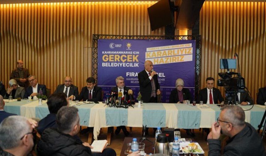 Herkesin gönlüne girip hep beraber yeni Kahramanmaraş'ı inşa edeceğiz