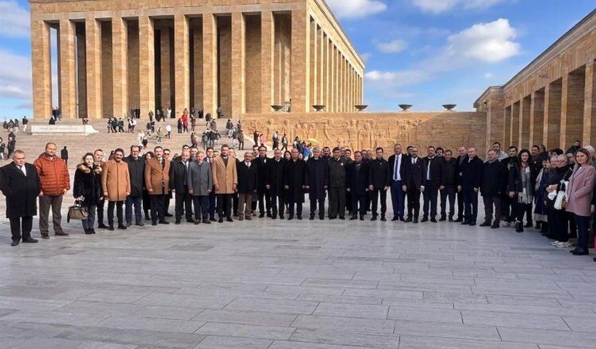Osmaniye’nin kurtuluşunun 102. yılında Anıtkabir ziyareti