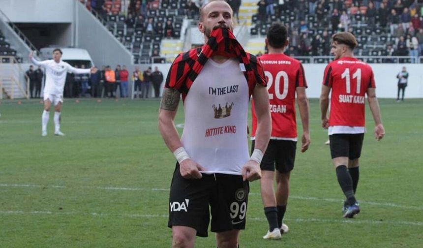 Sinan Kurumuş'tan Çorum FK'ya veda: Son Hitit Kral'ı hala benim