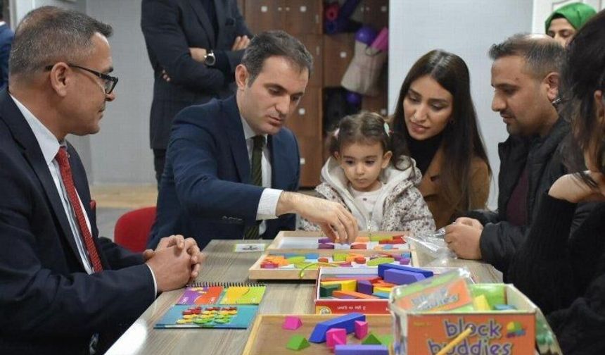 Batman Sason'da Zeka Oyunları kursuna Kaymakam Mete'den ziyaret