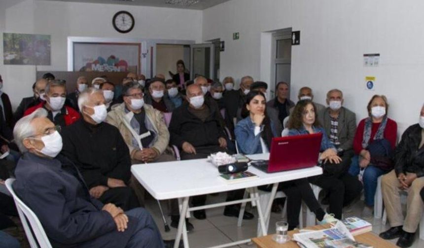 Mersin'de Emekli Evi üyelerine bilgilendirme