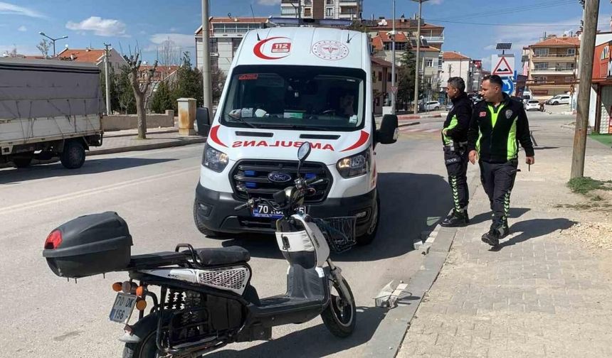 Polis, kazaya karışan yaşlı adamın gözündeki sorun nedeniyle ehliyetine el koydu