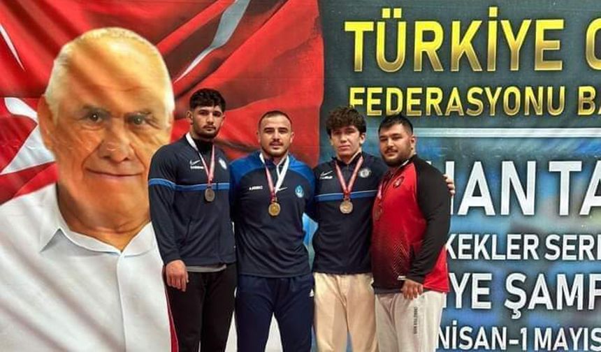 Osmancıklı güreşçi Güler'den bronz madalya