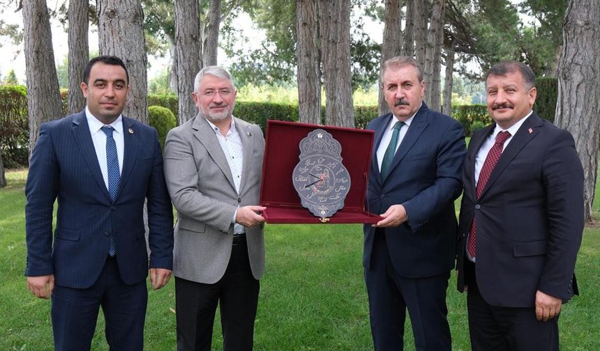 BBP Genel Başkanı Mustafa Destici'den Çorum'a Ziyaret