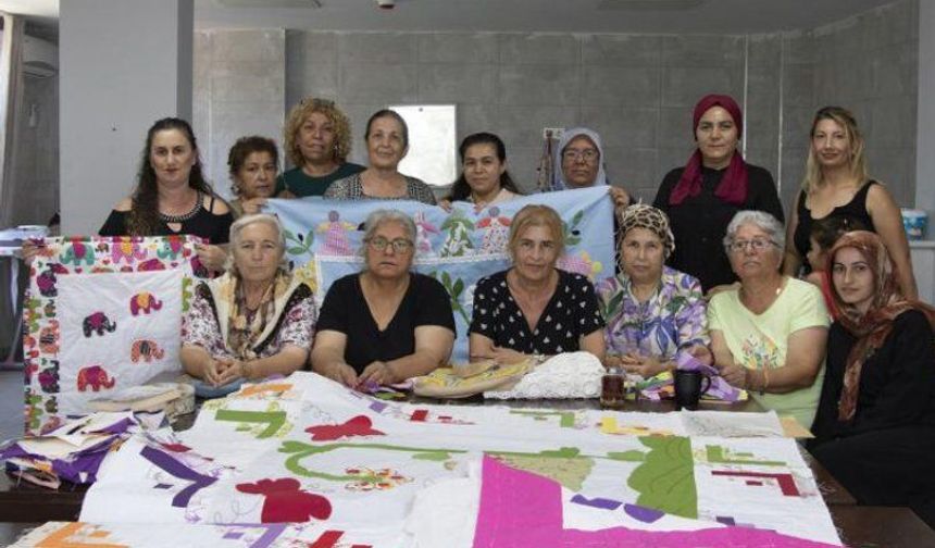 Mersin'deki o atölye kadınların ikinci adresi oldu: 'Terapi gibi geliyor'