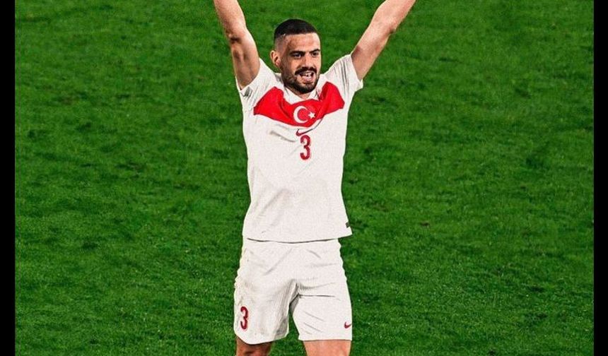 Bakan Bak’tan milli futbolcu Merih Demiral için destek paylaşımı