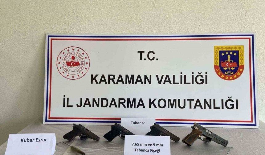 Karaman’da uyuşturucu operasyonu: 1 gözaltı